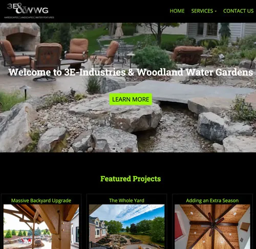 3E and WWG website showcase