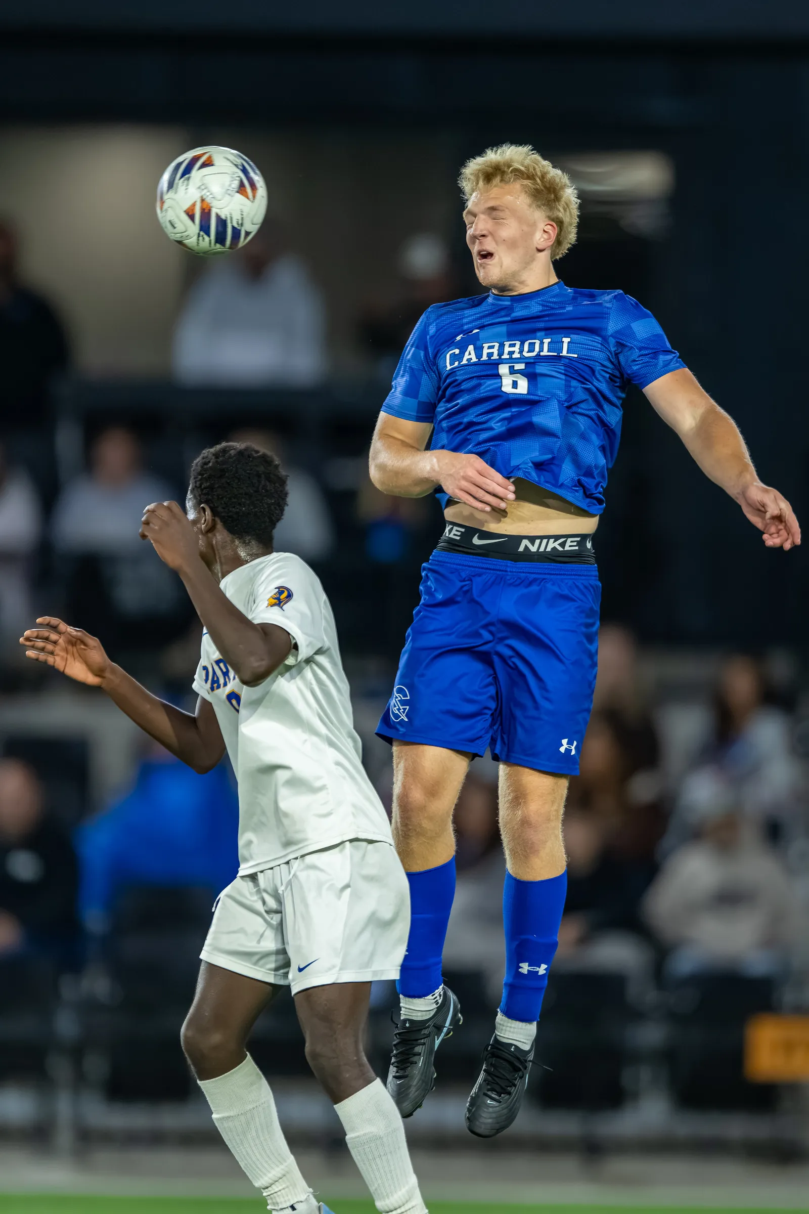 Boys Soccer action shot — Homestead vs. Carroll, Fort Wayne Indiana