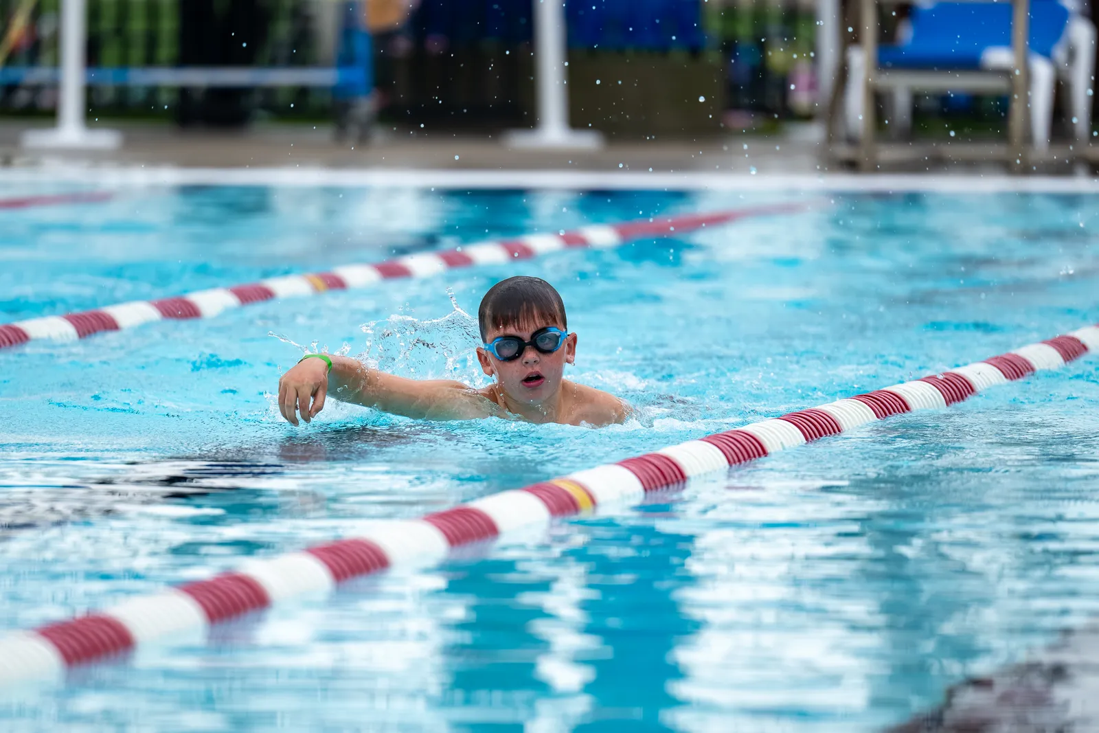 Triathlon action shot — Youth Sports, Fort Wayne Indiana
