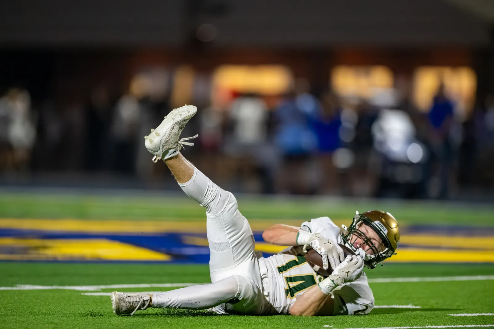 Football action shot — Homestead vs. Westfield, Fort Wayne Indiana