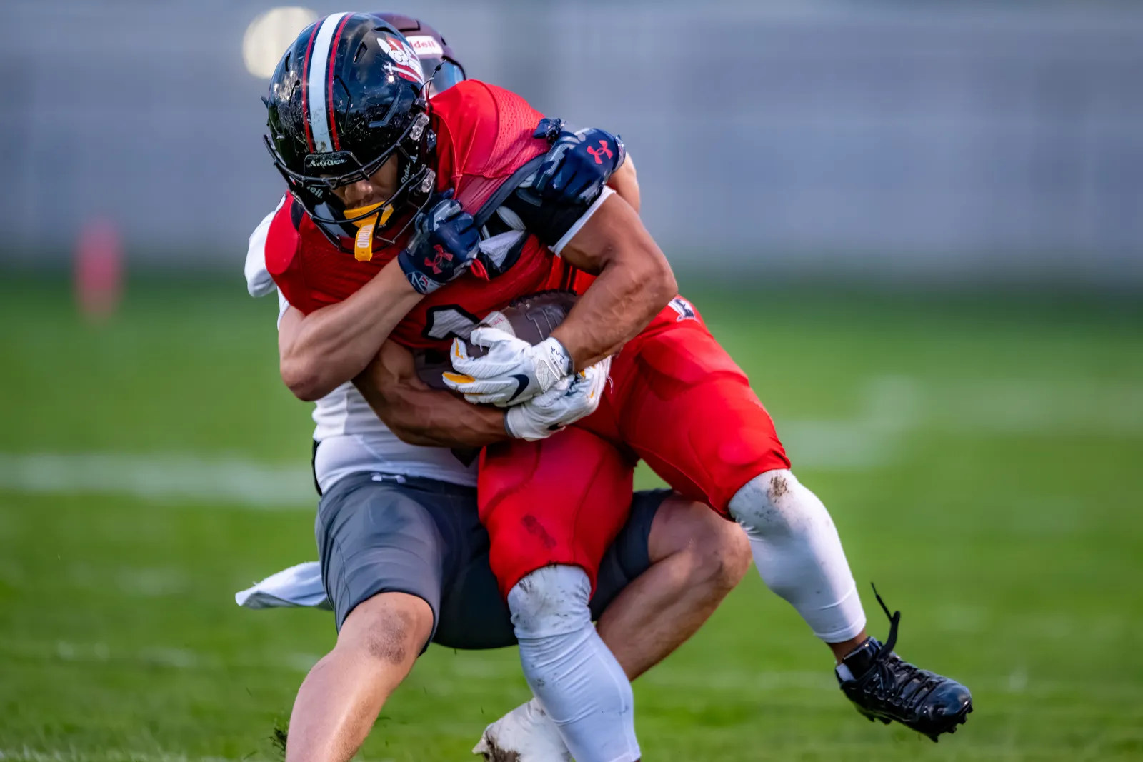 Football action shot — Bishop Luers vs. Concordia, Fort Wayne Indiana