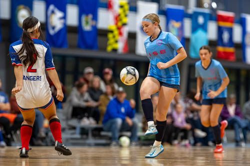 Futsal action shot 10