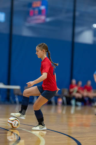 Futsal action shot 13