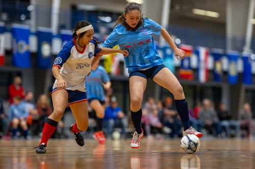 Futsal action shot 15
