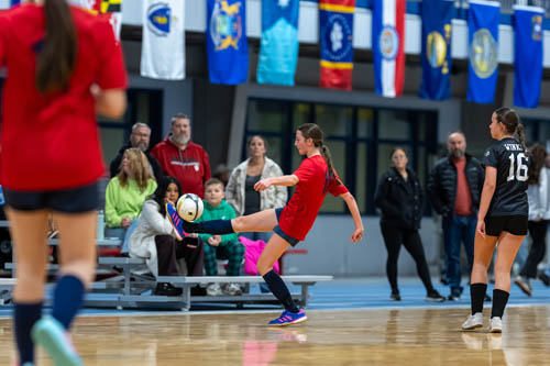 Futsal action shot 19