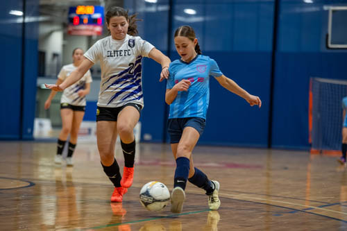 Futsal action shot 3