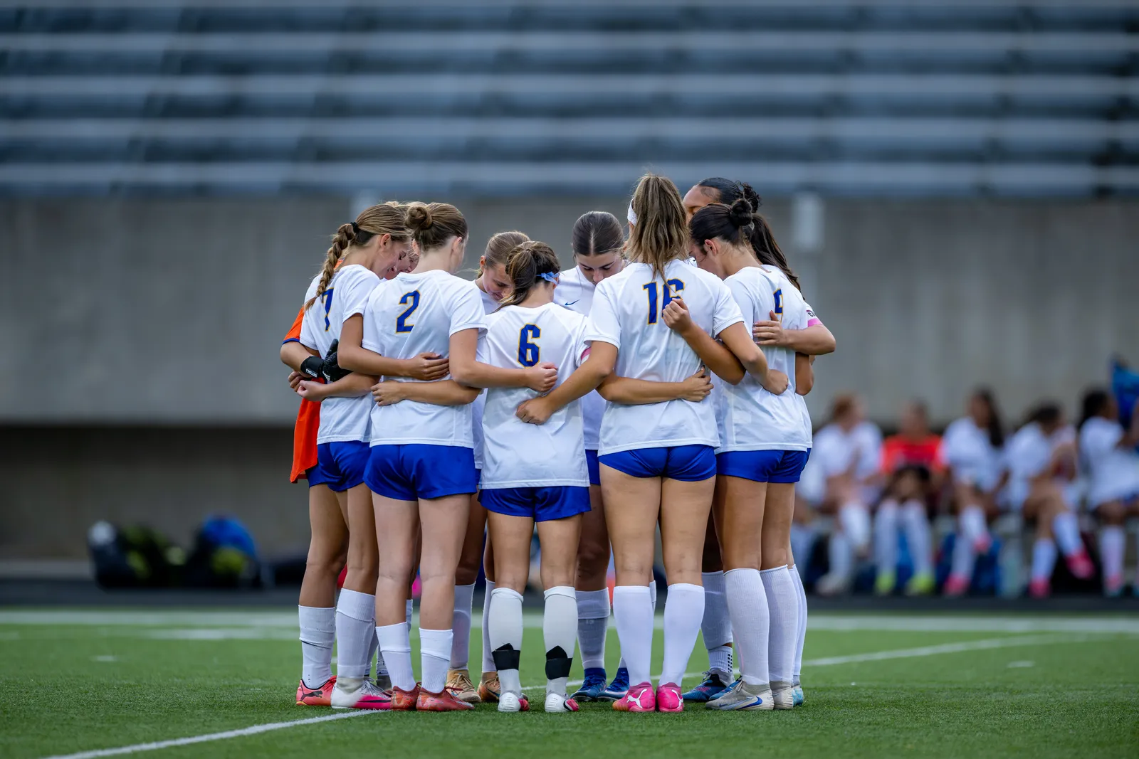 Girls Soccer action shot — Homestead vs. Northrop, Fort Wayne Indiana