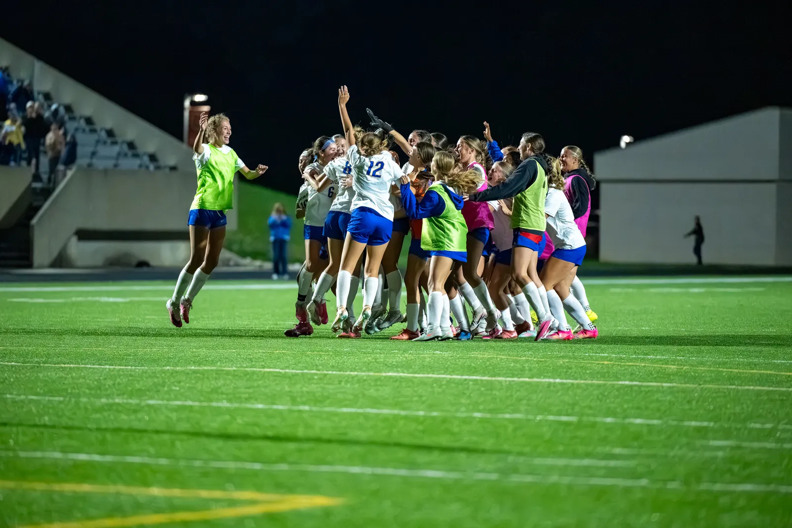 Girls Soccer action shot — Homestead vs. Northrop, Fort Wayne Indiana