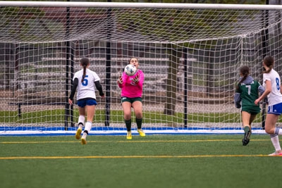 Girls Soccer action shot — Summit vs. Carroll, Fort Wayne Indiana