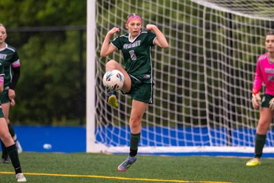 Girls Soccer action shot — Summit vs. Carroll, Fort Wayne Indiana