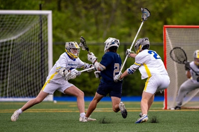 Boys Lacrosse action shot — Homestead vs. Bishop Dwenger, Fort Wayne Indiana