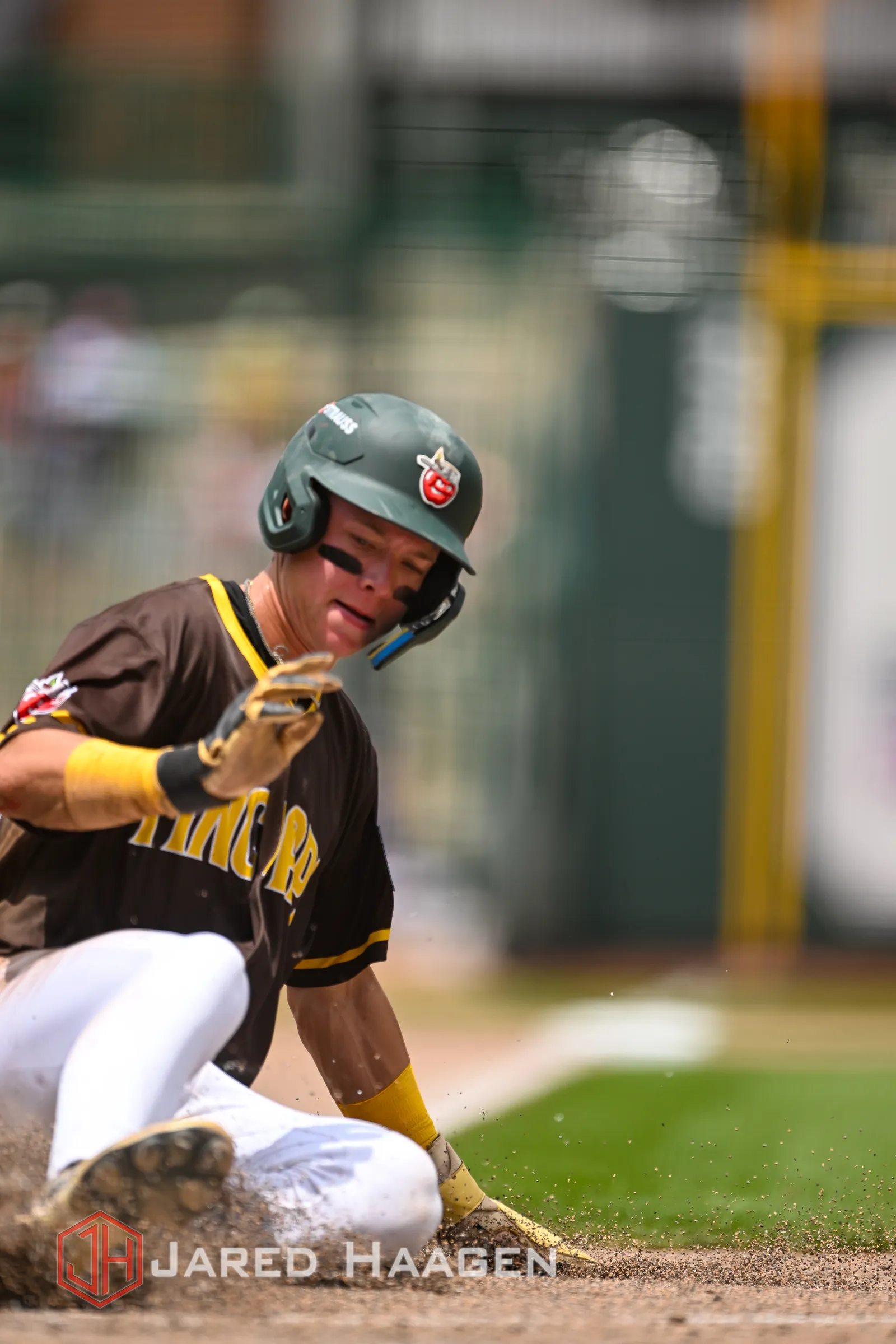 Minor League Baseball action shot — Fort Wayne TinCaps vs. Great Lakes Loons, Fort Wayne Indiana