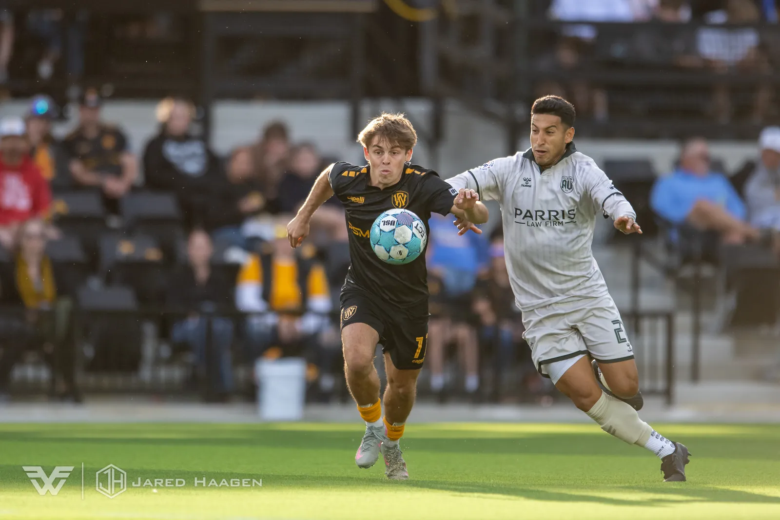 USL League One Soccer action shot — Fort Wayne FC vs. Avalta FC, Fort Wayne Indiana