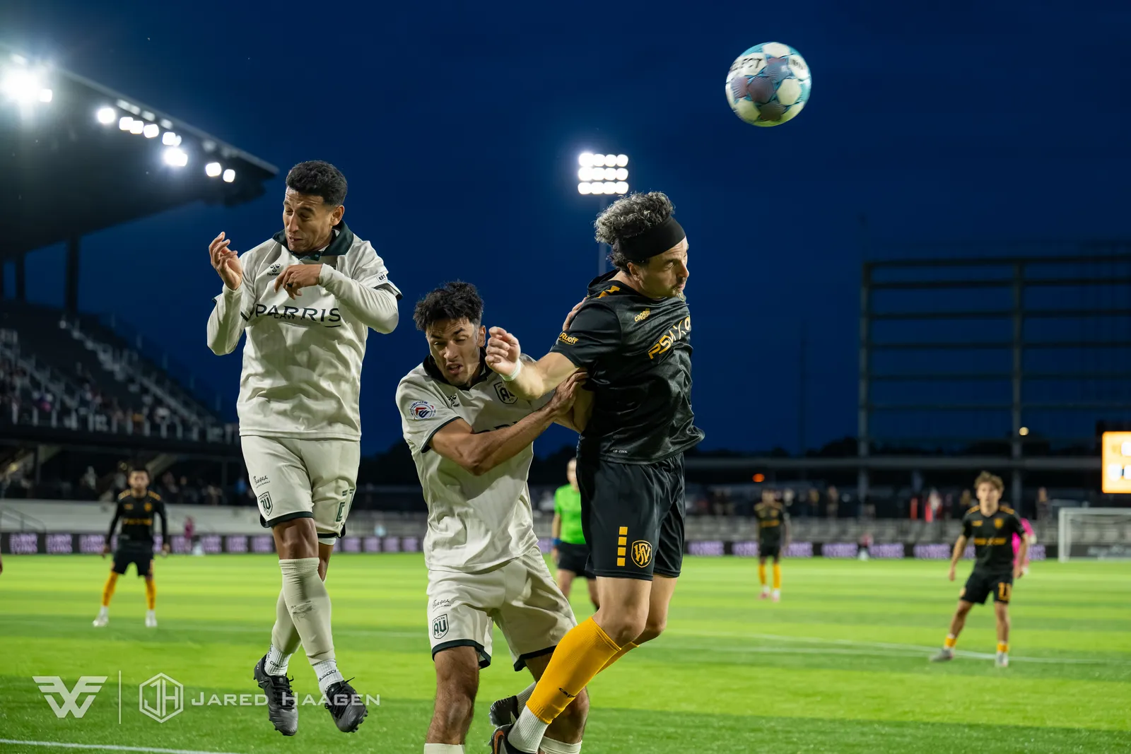 USL League One Soccer action shot — Fort Wayne FC vs. Avalta FC, Fort Wayne Indiana