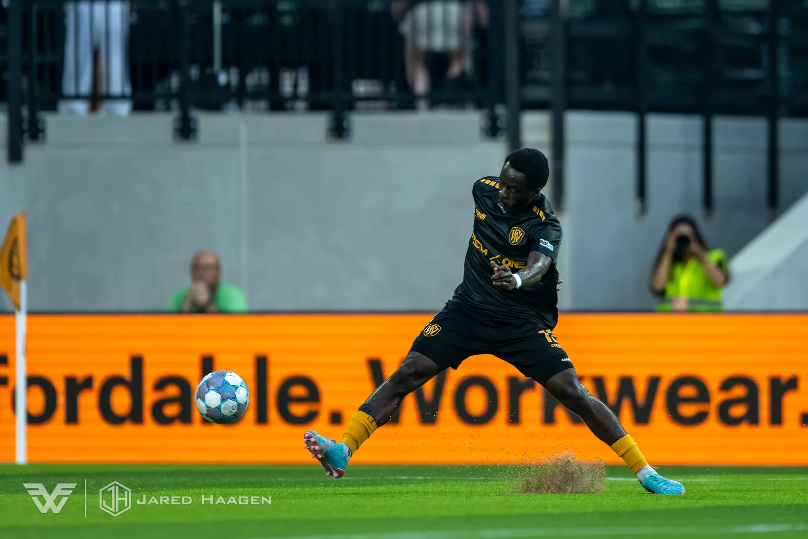 USL League One Soccer action shot — Fort Wayne FC vs. Greenville Triumph, Fort Wayne Indiana