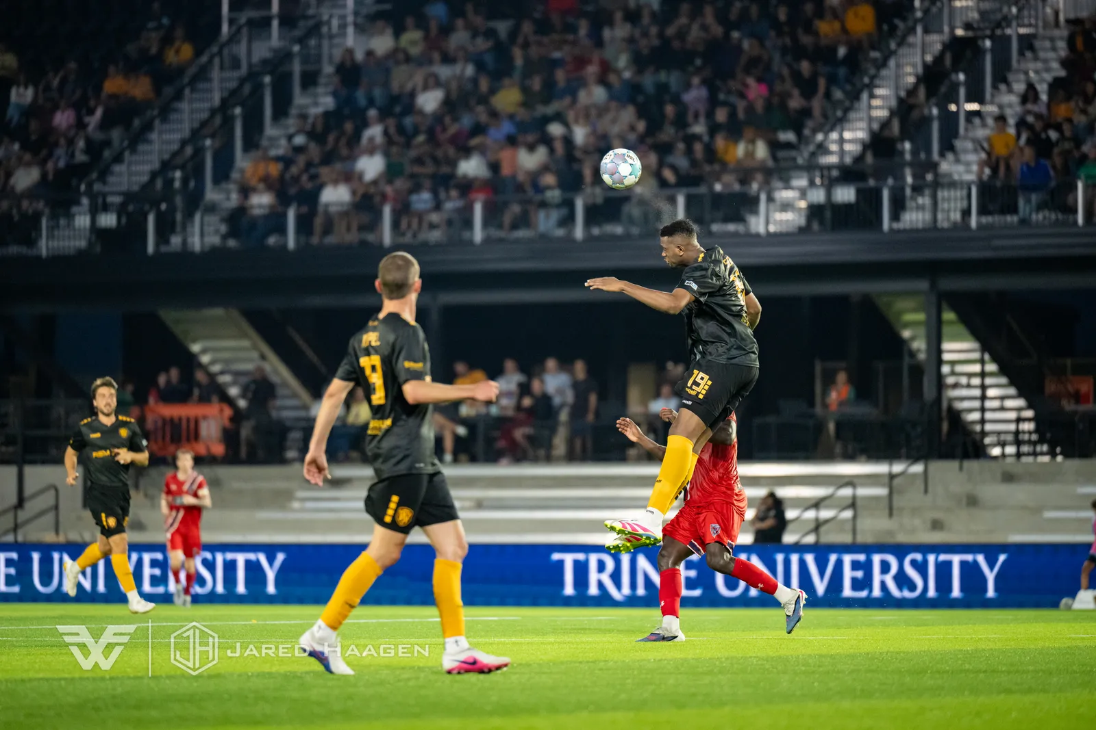 USL League One Soccer action shot — Fort Wayne FC vs. Indy Eleven, Fort Wayne Indiana