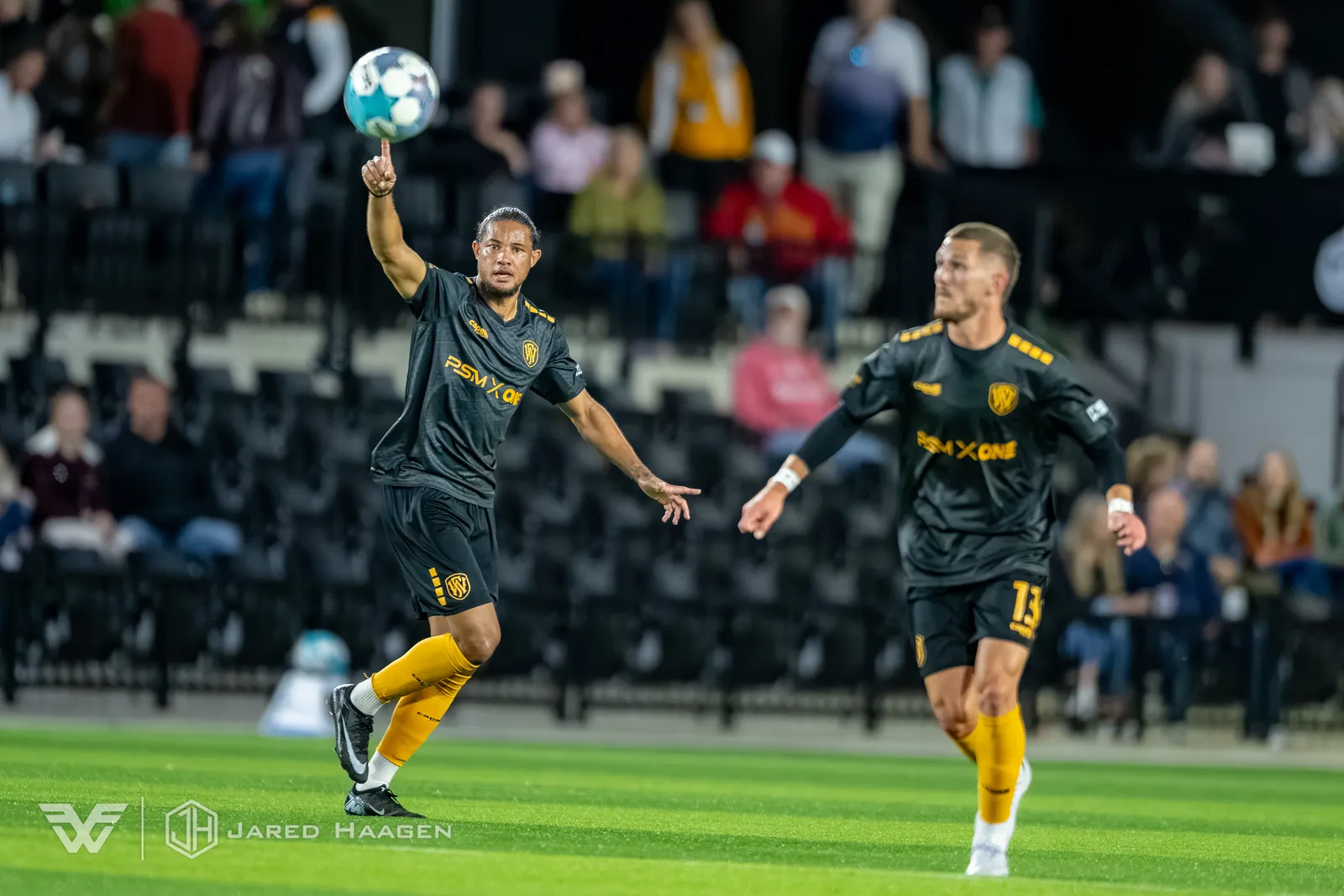 USL League One Soccer action shot — Fort Wayne FC vs. Forward Madison, Fort Wayne Indiana