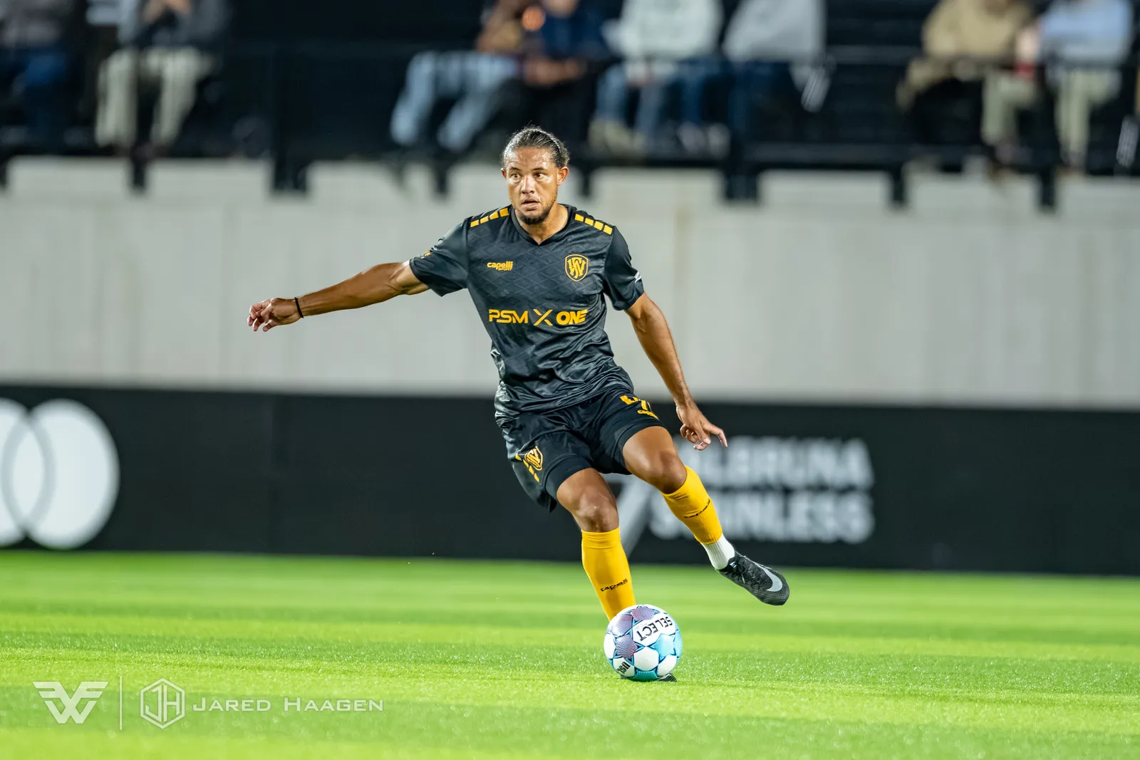 USL League One Soccer action shot — Fort Wayne FC vs. Forward Madison, Fort Wayne Indiana