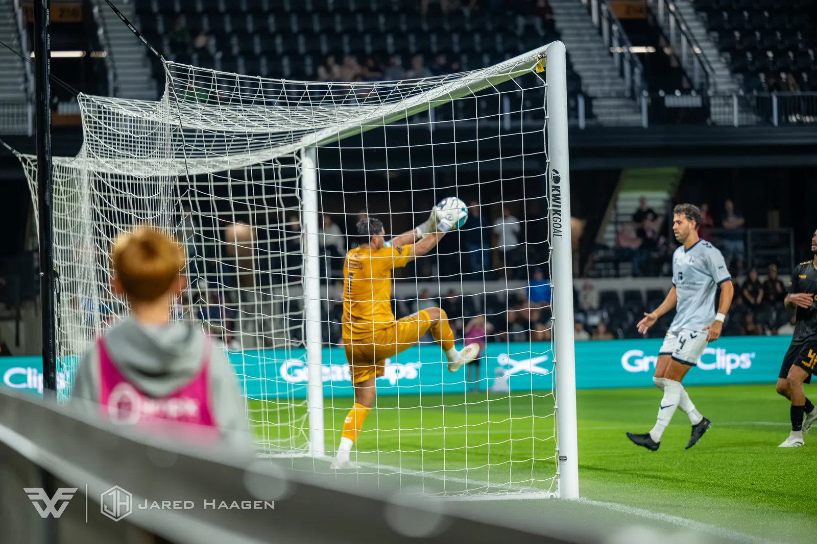 USL League One Soccer action shot — Fort Wayne FC vs. FC Naples, Fort Wayne Indiana