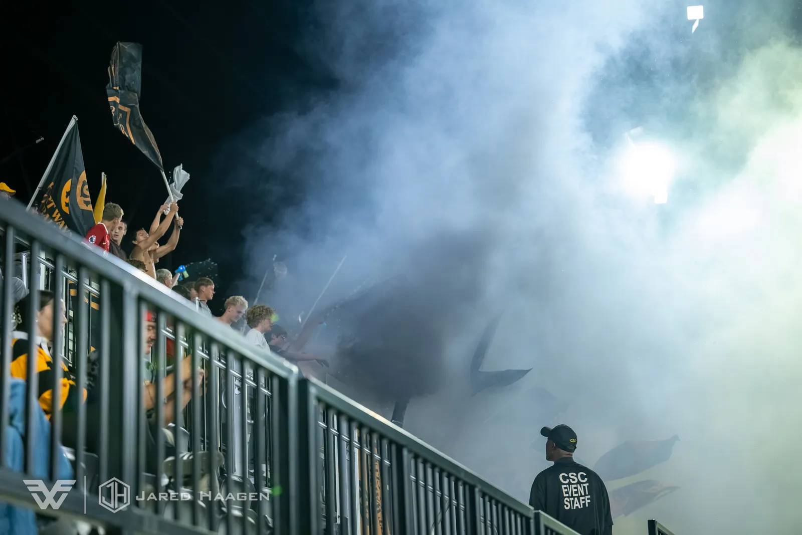 USL League One Soccer action shot — Fort Wayne FC vs. FC Naples, Fort Wayne Indiana