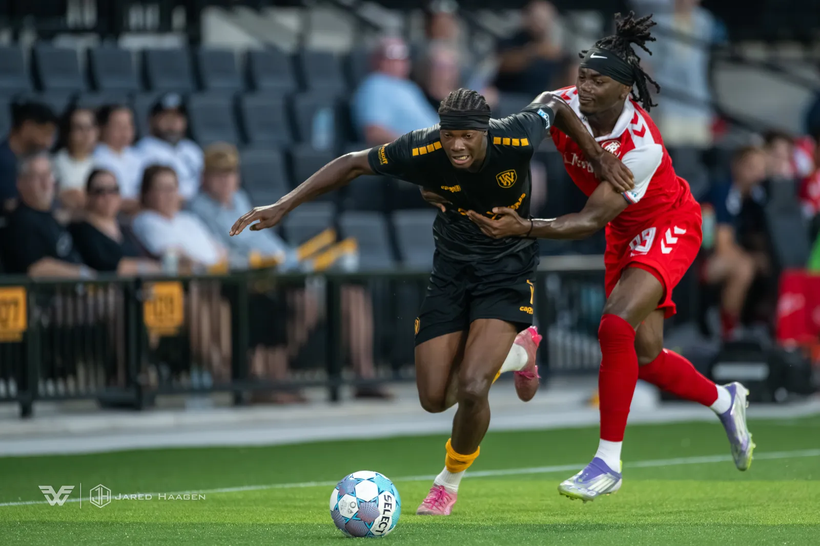 USL League One Soccer action shot — Fort Wayne FC vs. Richmond Kickers, Fort Wayne Indiana