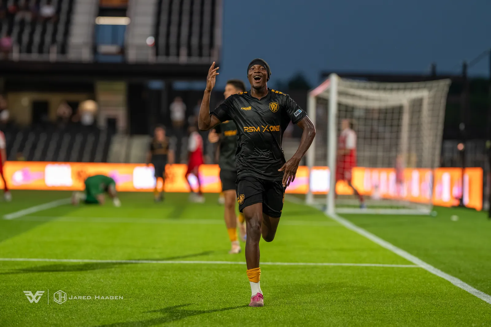 USL League One Soccer action shot — Fort Wayne FC vs. Richmond Kickers, Fort Wayne Indiana