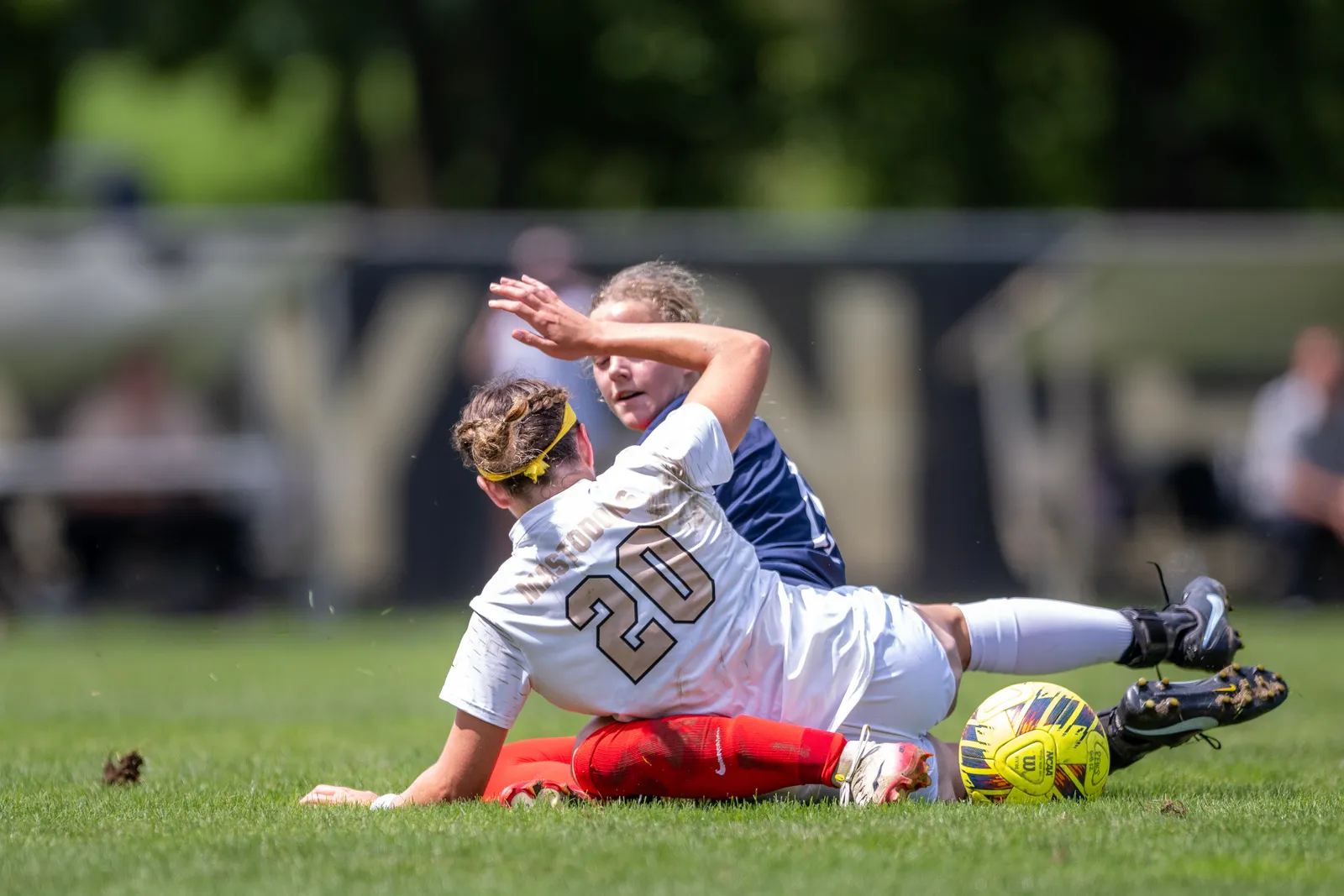 Women's Soccer action shot — Purdue Fort Wayne vs. Southern Indiana, Fort Wayne Indiana
