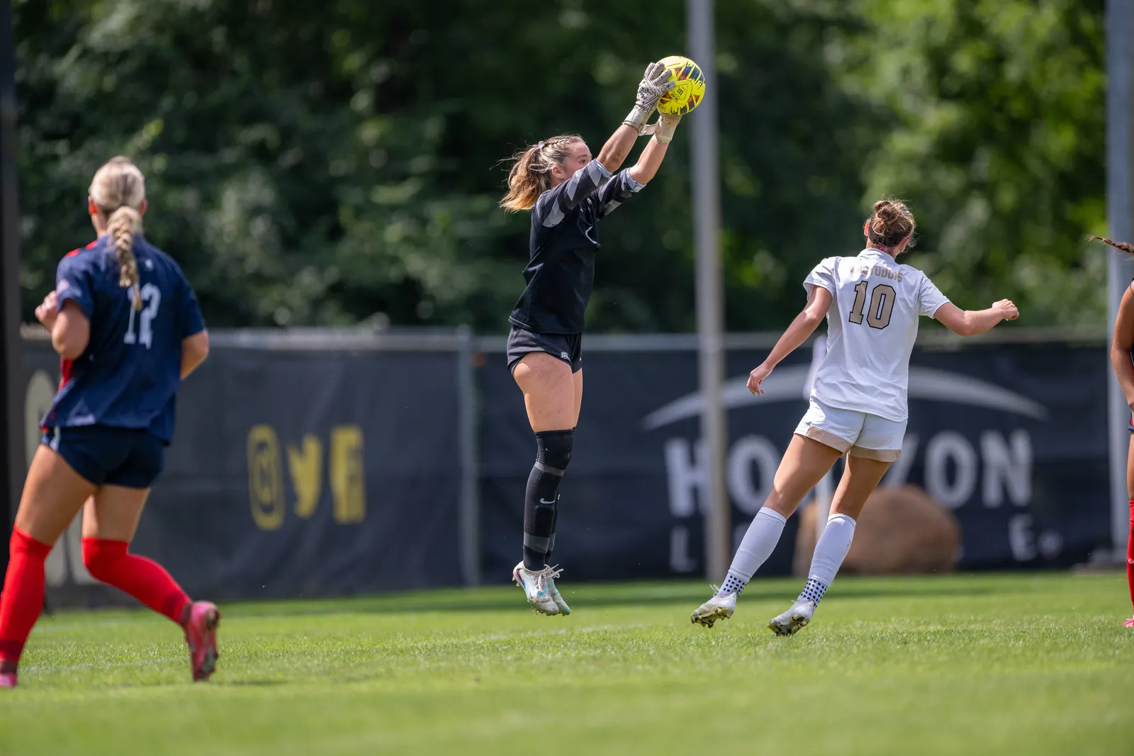 Women's Soccer action shot — Purdue Fort Wayne vs. Southern Indiana, Fort Wayne Indiana