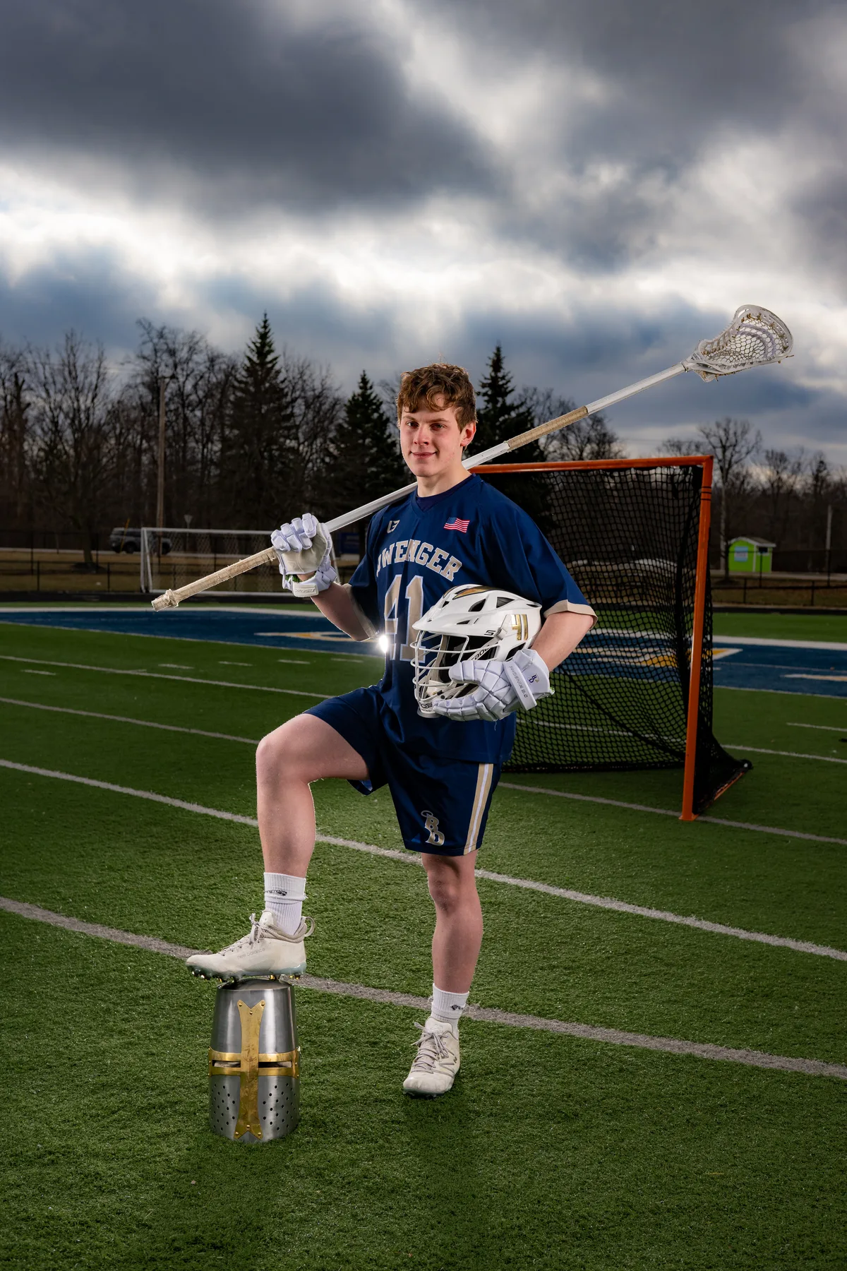 Bishop Dwenger athlete media day portrait